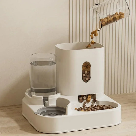 Automatic Pet Feeder & Water Dispenser – Convenient Care for Your Furry Friend